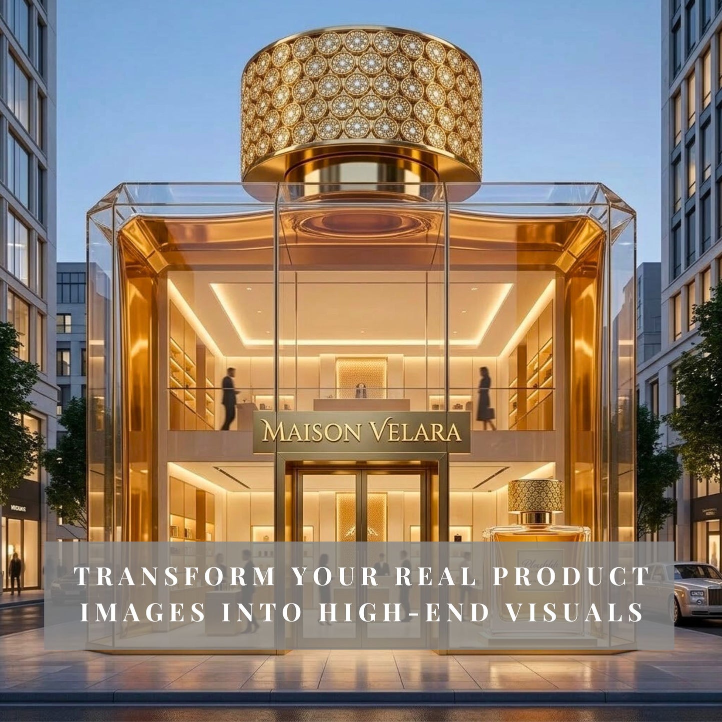 Luxury Storefront Content Enhancement System