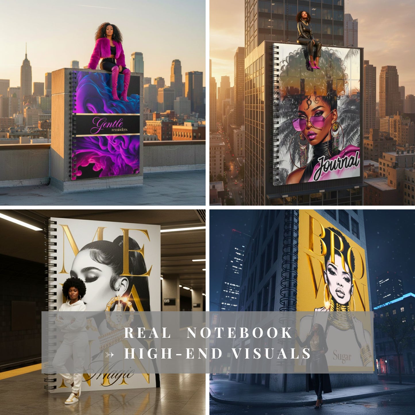 Luxury Notebook Content Enhancement System