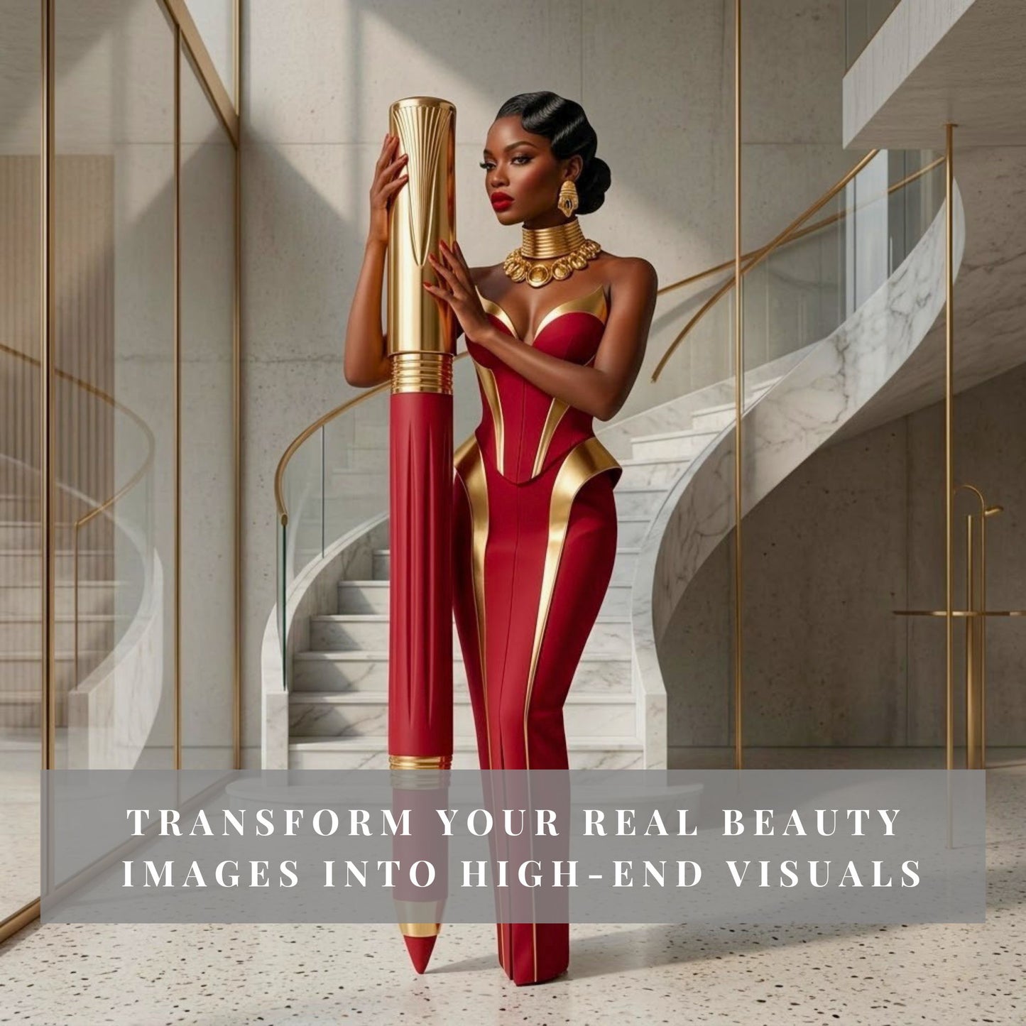 Luxury Beauty Content Enhancement System